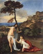Titian Noli me Tangere oil painting
