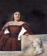 Titian Portrait of a lady oil painting