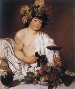 Caravaggio Youthful Bacchus oil painting reproduction