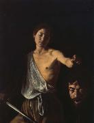 Caravaggio Portable head David Goliath oil painting reproduction