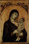 Duccio Madonna with Child. oil painting reproduction