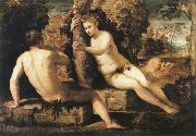 Tintoretto adam and eve oil painting reproduction