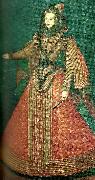 Anonymous the empress marie of hungary, c 1613 oil painting