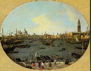 Canaletto Venice Viewed from the San Giorgio Maggiore - Oil on canvas oil painting reproduction