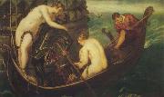 Tintoretto The Deliverance of Arsenoe oil painting reproduction