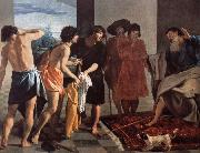 Velasquez Jacob give Joseph a coat of blood oil painting reproduction