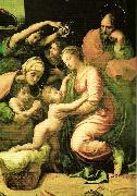Raphael large holy family oil painting reproduction