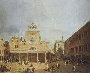 Canaletto Platz vor San Giacomo di Rialto in Venedig. oil painting reproduction