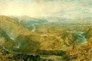J.M.W.Turner crook of lune looking towards hornby castle oil painting reproduction