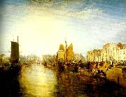 J.M.W.Turner harbour of dieppe oil painting reproduction