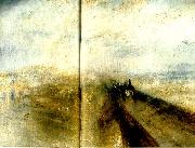 J.M.W.Turner rain, steam and speed oil painting reproduction