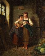 Anonymous Der Brief oil painting reproduction