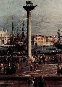 Canaletto La Piazzetta oil painting reproduction