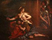 GUERCINO Samson and Delilah oil painting