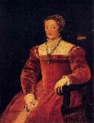 Titian Giulia Varano, Duchess of Urbino oil painting reproduction