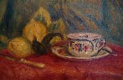 Pierre Auguste Renoir Lemons and Teacup oil painting