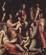 Pontormo Madonna with Child and Saints oil painting