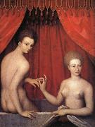 Anonymous Women Bathing oil painting