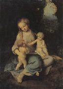 Correggio Madonna and Child oil painting