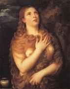 Titian Mary Magdalen oil painting