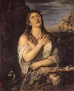 Titian Penitent Mary Magdalen oil painting