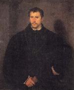 Titian Portrait of a Gentleman oil painting reproduction