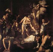 Caravaggio Martyrdom of St.Matthew oil painting reproduction