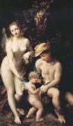 Correggio The Education of Cupid oil painting reproduction