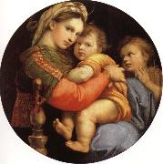 Raphael Madonna of the Chair oil painting