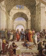 Raphael Details of School of Athens oil painting