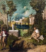 Giorgione The Tempest (nn03) oil painting
