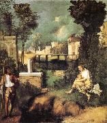 Giorgione La Tempesta oil painting