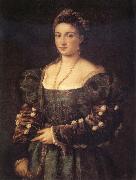 Titian La Bella oil painting