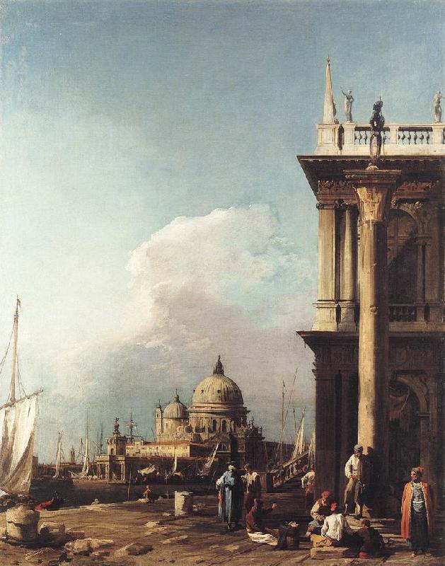 Canaletto Venice: The Piazzetta Looking South-west towards S. Maria della Salute sdfg oil painting image