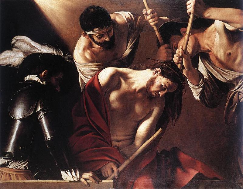 Caravaggio The Crowning with Thorns f oil painting image