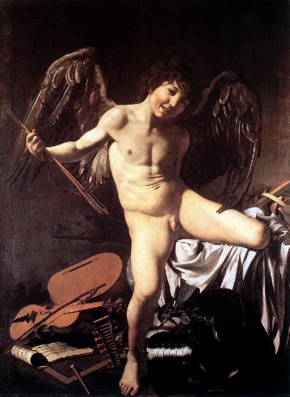 Caravaggio Amor Victorious dsf oil painting image