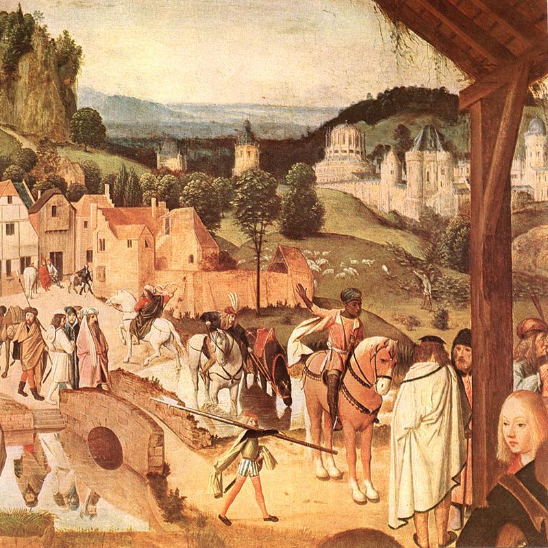 GAROFALO Adoration of the Magi (detail) sdg oil painting image