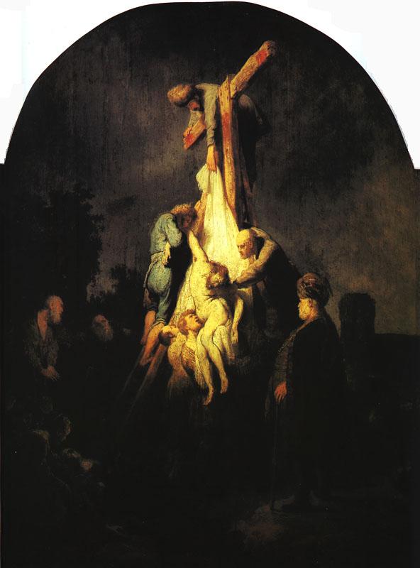 Rembrandt The Descent from the Cross oil painting image