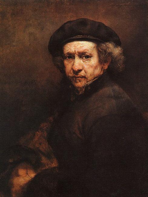 Rembrandt Self Portrait dfgddd oil painting image