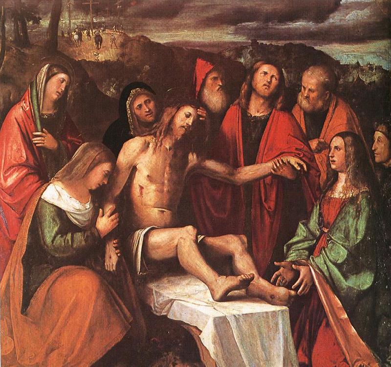 ROMANINO Pieta oil painting image