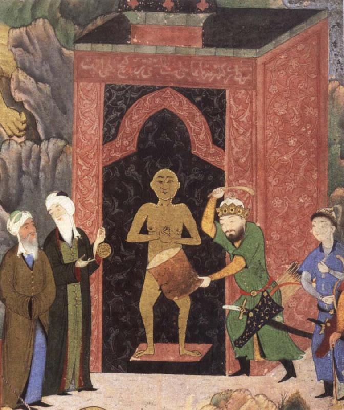 Bihzad Jami as Apollonius and the minister Mir Ali Sher Nawa i as Alexander oil painting image