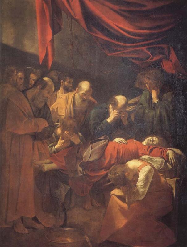 Caravaggio the death of the virgin
