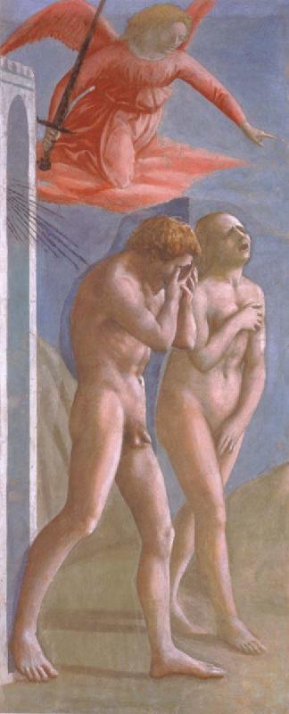 MASACCIO The Expulsion of Adam and Eve From the Garden oil painting image