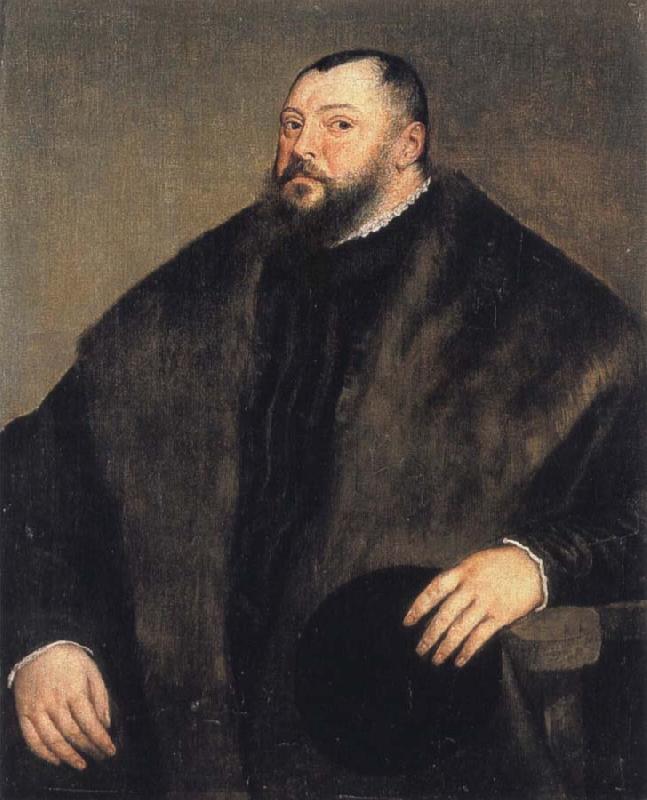 Titian Elector Fohn Frederick of Saxony oil painting image