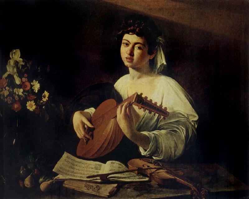 Caravaggio The Lute Player oil painting image