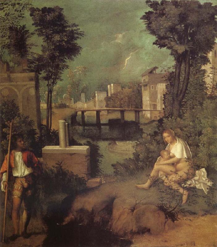 Correggio The Tempest oil painting image