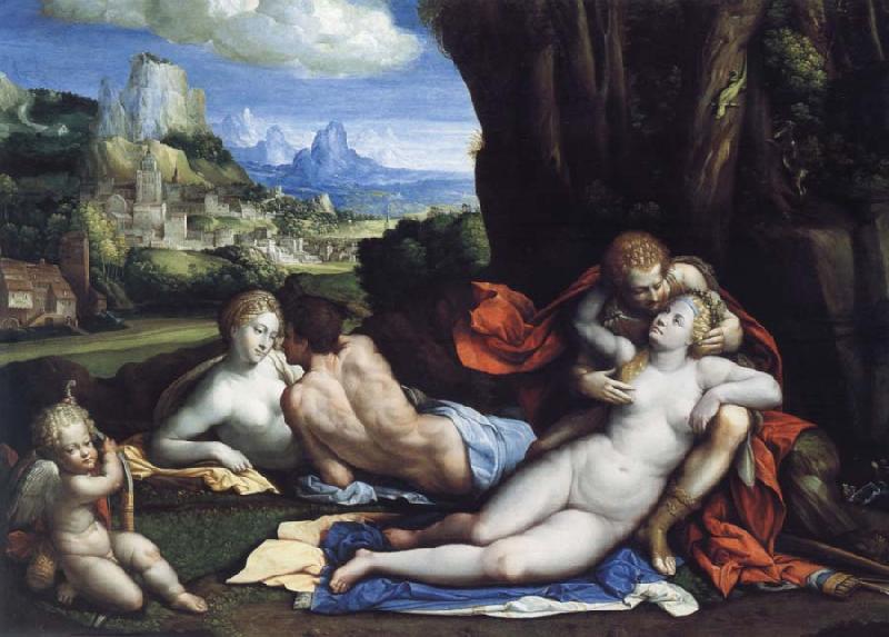 GAROFALO An Allegory of Love oil painting image