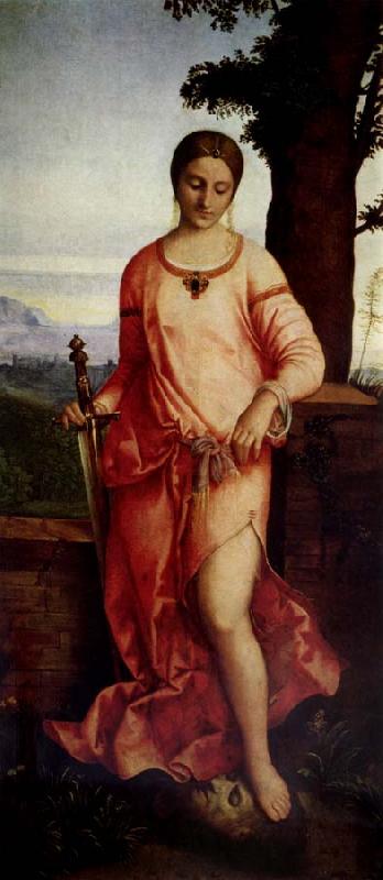 Giorgione Judith oil painting image