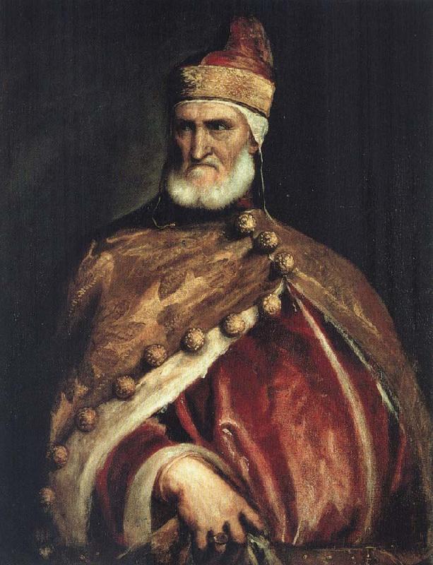 Titian Portrait of Doge Andrea Gritti oil painting image