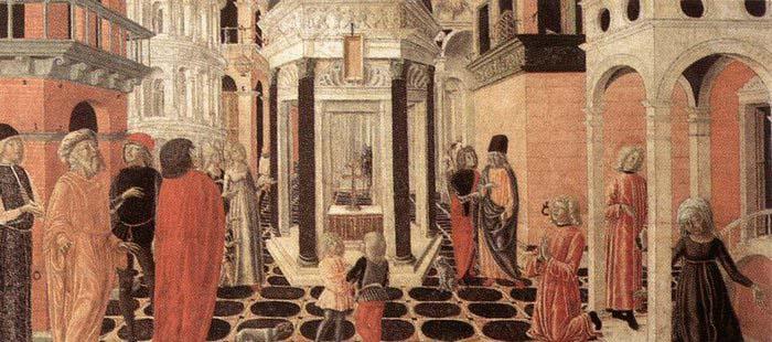Neroccio Three Episodes from the Life of St Benedict